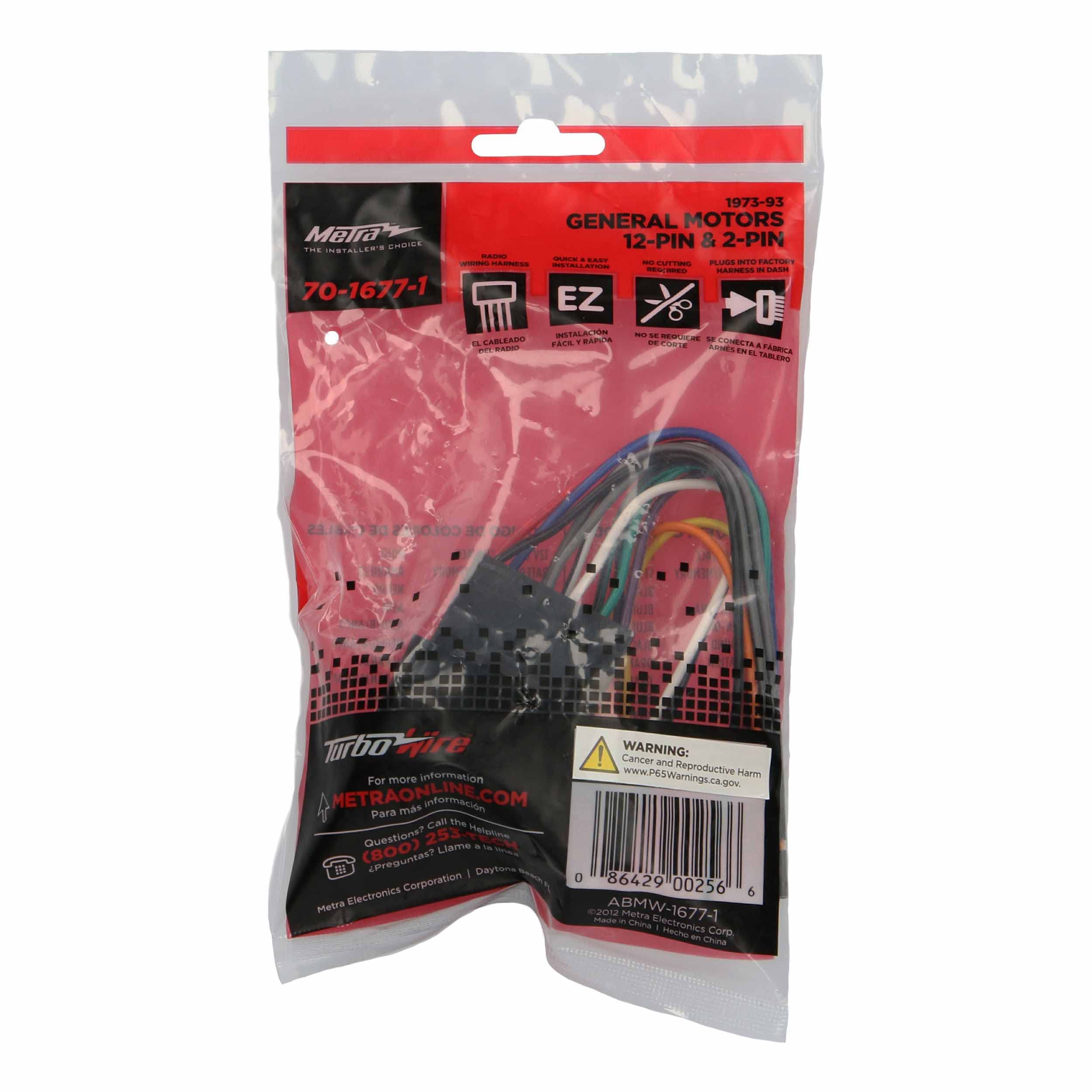METRA Ltd 70-1677-1 78 - 91 Gm Vehicle Harness - Image 4