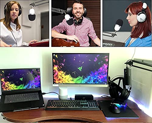 Mic Wall Mount, Microphone Stand Arm Holder compatible with Amazon Basics USB Condenser Microphone - Image 4