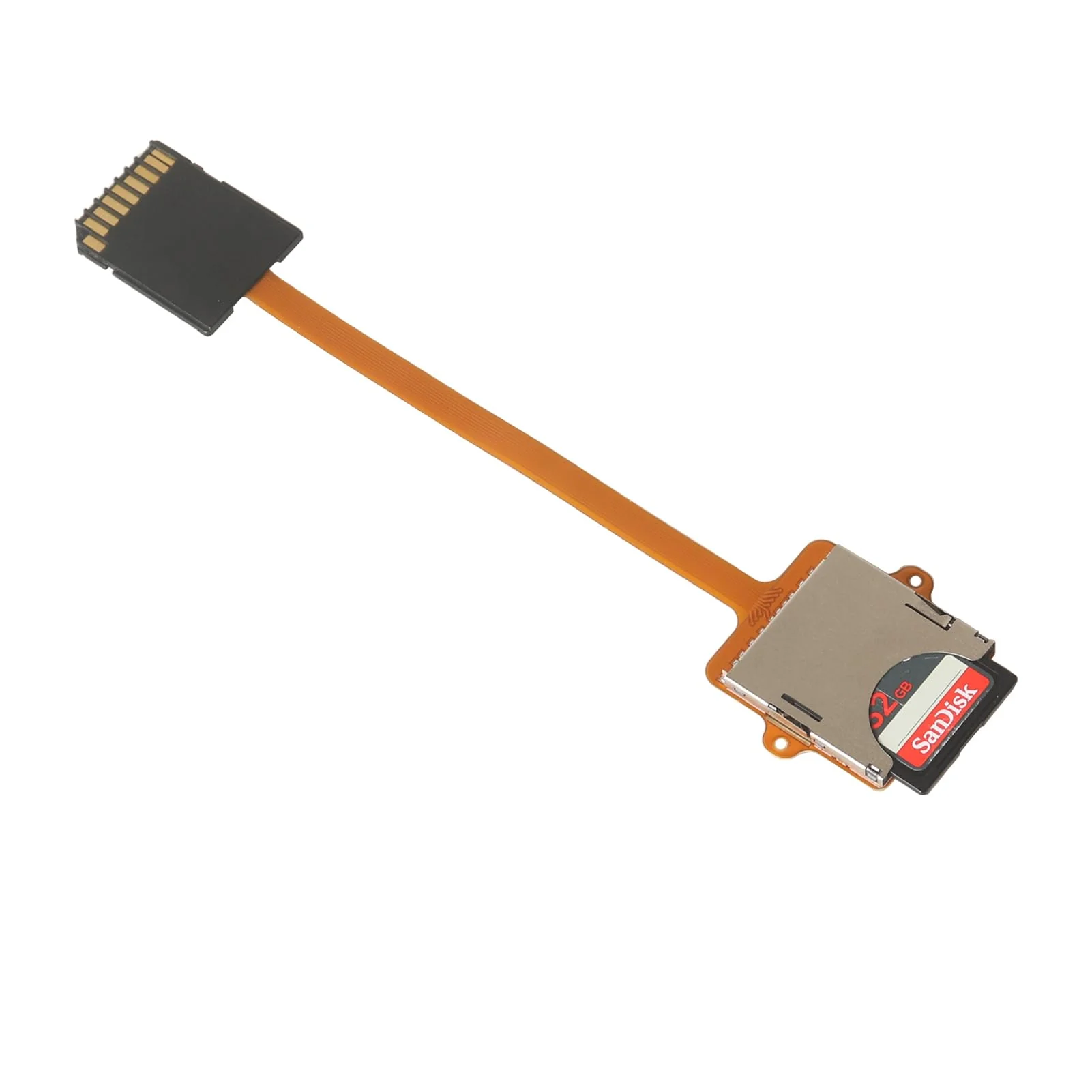 Micro SD Card to SD Card Extension Cable 3D Printer Adapter Cable FPC Material Memory Card Male and Female Adapters with Screw Holes Designed for Memory Cards Size External Conversion 3.9 in./15cm - Image 9