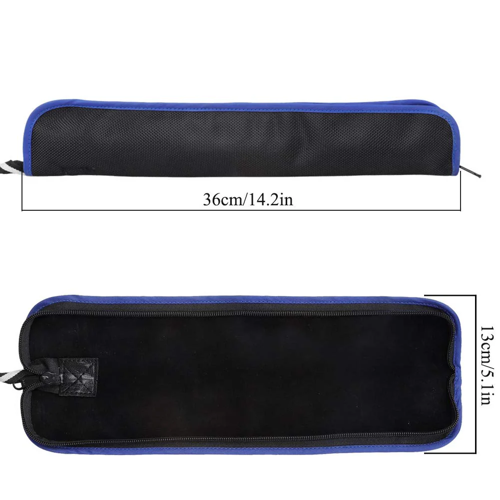 Mini Flute Case Carrying Bag, Small Saxophone Bag Oxford Fabric Waterproof Portable Soprano Recorder Cases Instrument Carry Vertical Bags Mini Sax Organizer Suitcase for Music Instruments Black - Image 6