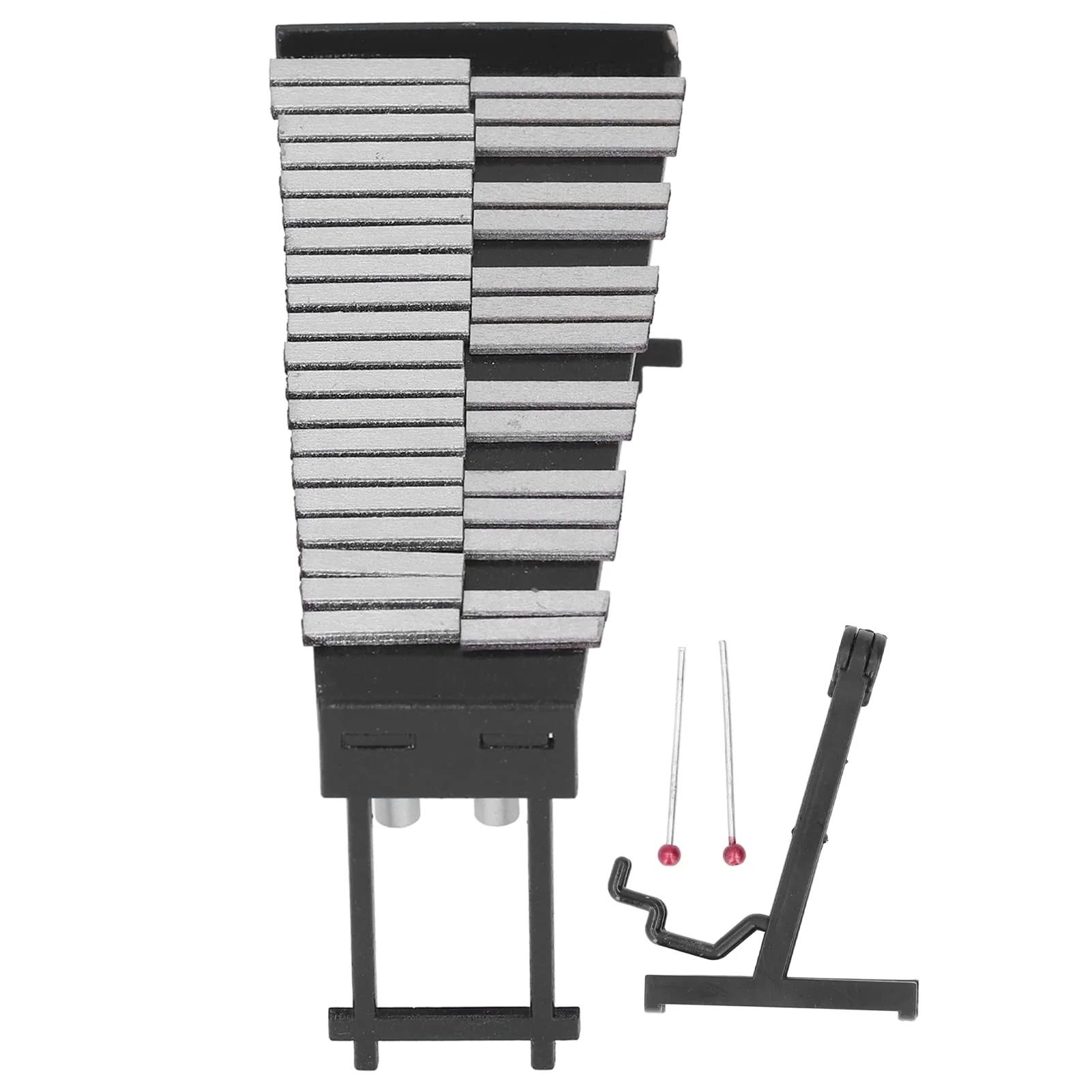 Mini Marimba, Resin Shiny Texture Miniature Doll House Musical Toys for Music Lovers - Image 9