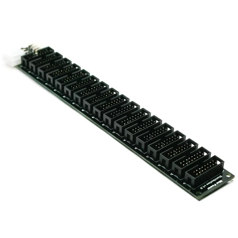Mini Power Distribution Board Kit - Eurorack Bus Board Kit - Image 3