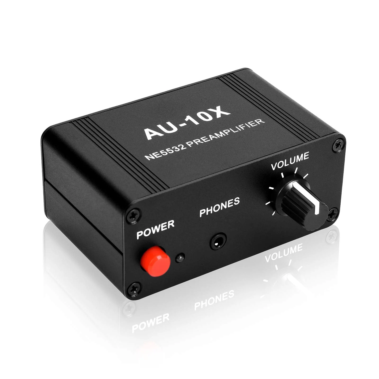Mini Small Stereo Audio preamplifier, Headphone Amplifier, Gain 20dB Phono Turntable Phonograph preamp, Dual op amp NE5532 with RCA 3.5mm Input to RCA 3.5mm Output - Image 2