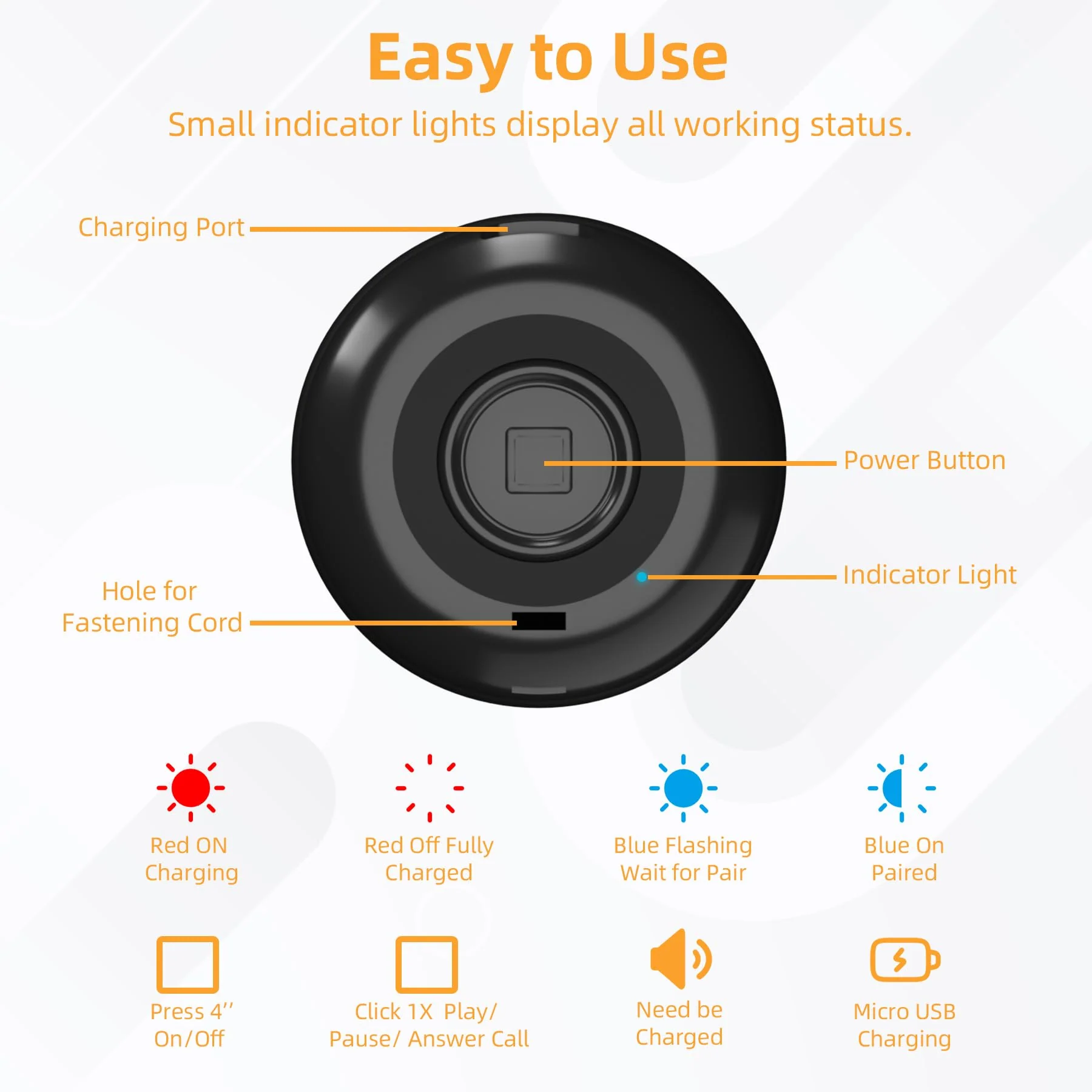 Mini Speaker for Crocs, Croc Bluetooth Speaker, Portable Speaker for Crocs Accessories, Speaker Charm for Crocs Sports Shoes Black - Image 3