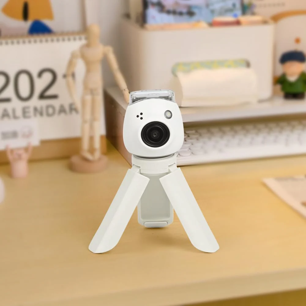 Mini Tripod for Instax PAL, Instant Camera Stand/Portable Camera Tripod Compatible with Fujifilm Instax PAL/EVO/70/LOMO - Whte PAL-Tripod-White Accessories-PAL-Tripod - Image 4