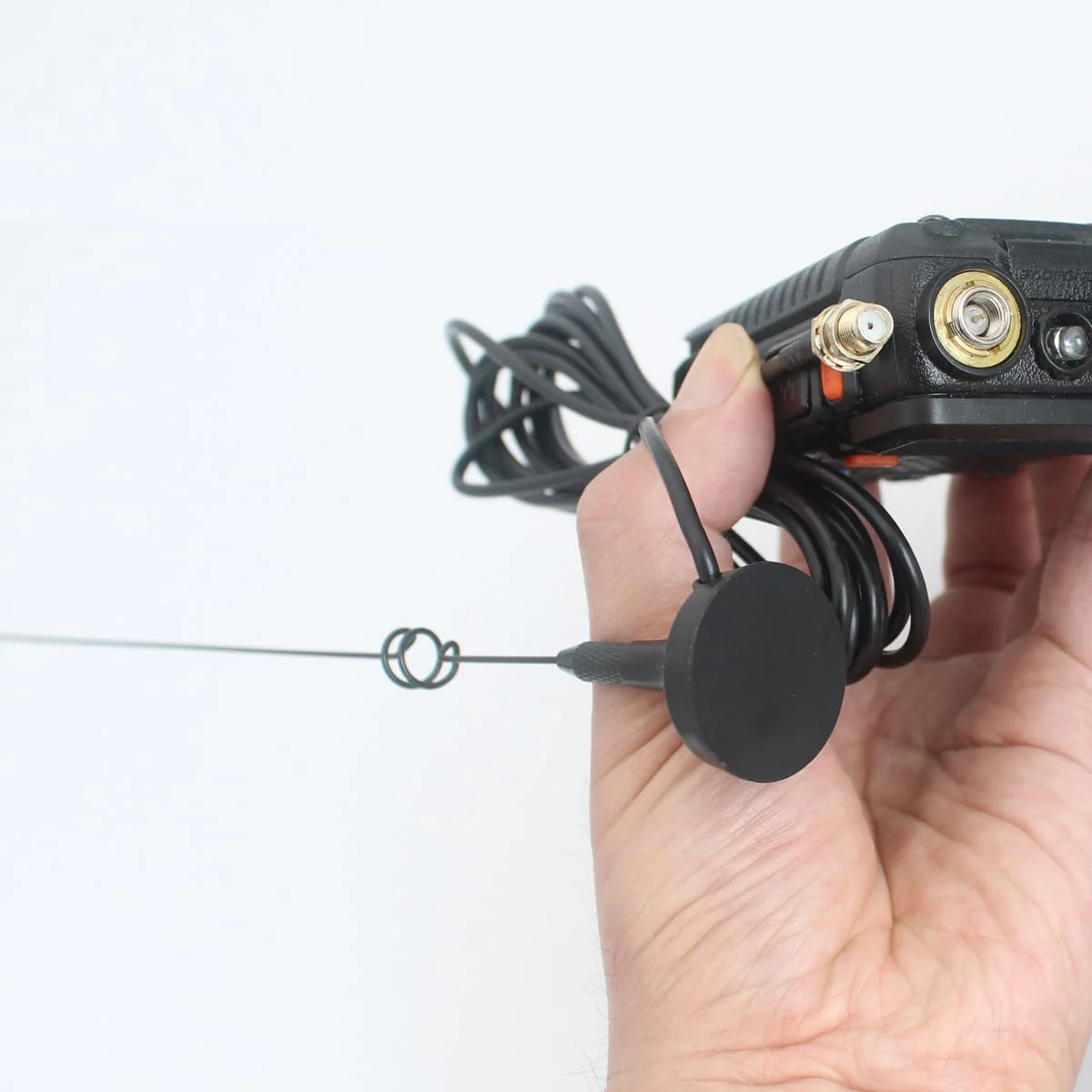Mobile radio antenna Car VHF antenna Dual frequency UHF 136-174MHz 400-520MHz UHF antenna Car magnetic antenna, compatible with Kenwood compatible with BaoFeng amateur radio walkie-talkie - Image 5