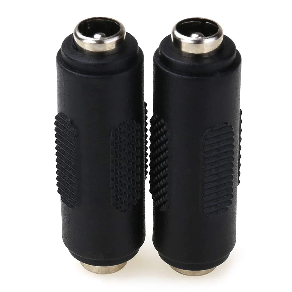 MOBOREST 12V 5.5mm x 2.1mm DC Power Connector Adapter, 12/24V Female to Female Power Jack Socket for Led Strip CCTV Security Camera Cable Wire Ends Plug Barrel -2PCS Female to Female -2PCS - Image 2