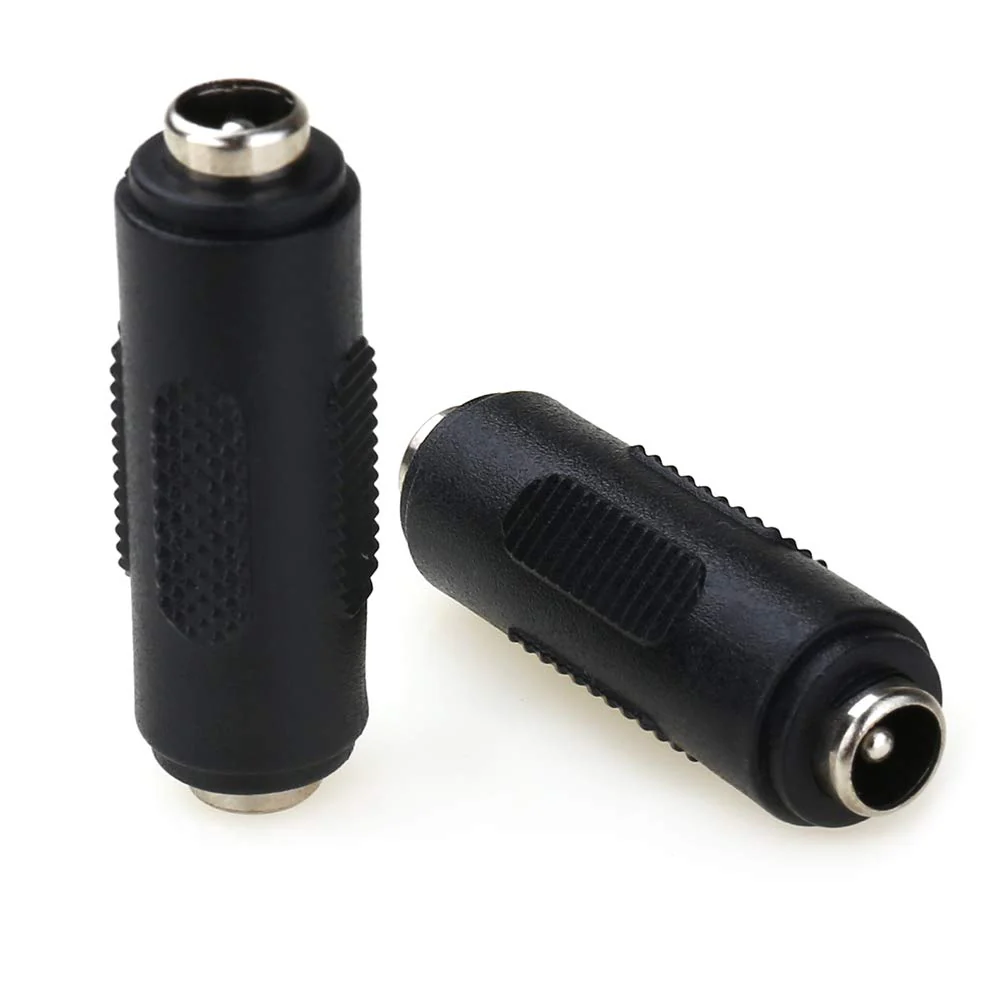 MOBOREST 12V 5.5mm x 2.1mm DC Power Connector Adapter, 12/24V Female to Female Power Jack Socket for Led Strip CCTV Security Camera Cable Wire Ends Plug Barrel -2PCS Female to Female -2PCS - Image 3