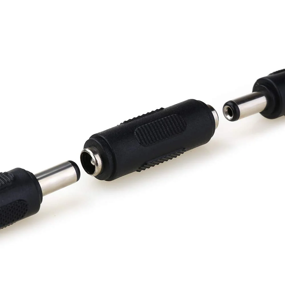 MOBOREST 12V 5.5mm x 2.1mm DC Power Connector Adapter, 12/24V Female to Female Power Jack Socket for Led Strip CCTV Security Camera Cable Wire Ends Plug Barrel -2PCS Female to Female -2PCS - Image 7