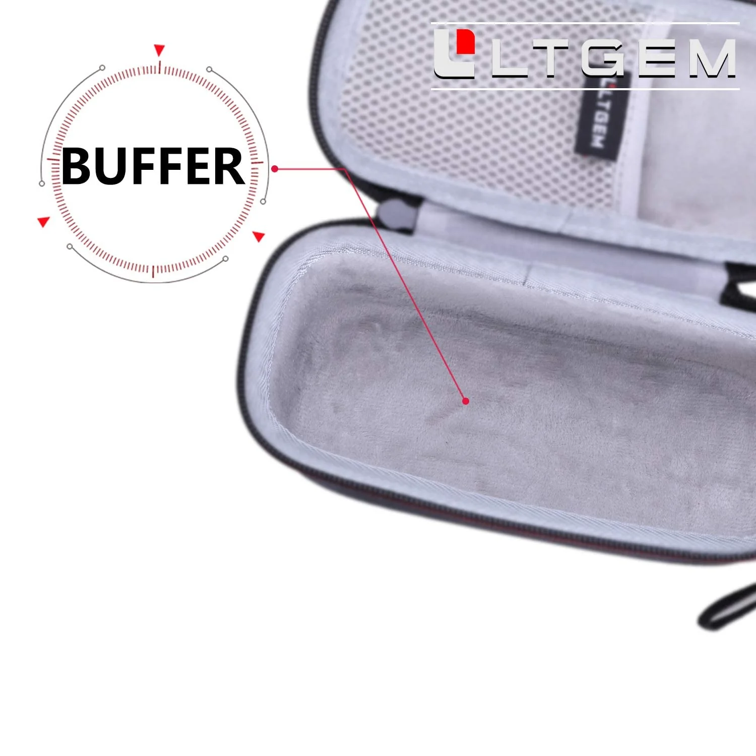 Monocular Case - LTGEM EVA Hard Case for Monocular Telescope Within Size 7' L-2.7' W-3.5' H inches - Travel Protective Carrying Storage Bag (Sale Case Only) - Image 5
