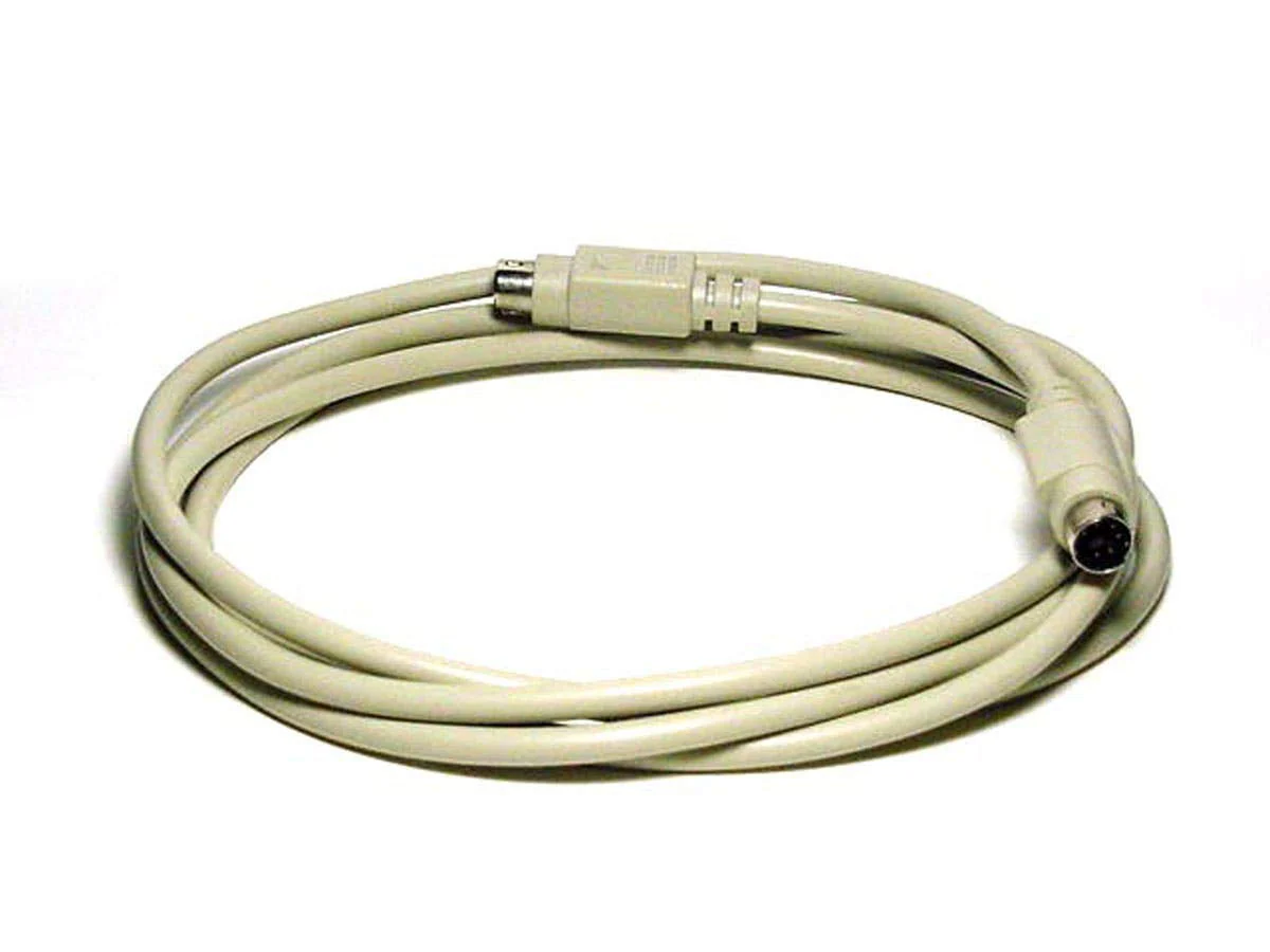 Monoprice PS/2 MDIN-6 Male to Female Cable - 6 Feet - Used as PS/2 Keyboard/Mouse Connector