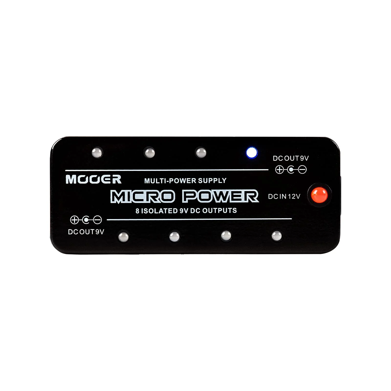 MOOER Micro Power Effects Power Supply for Mini Rigs