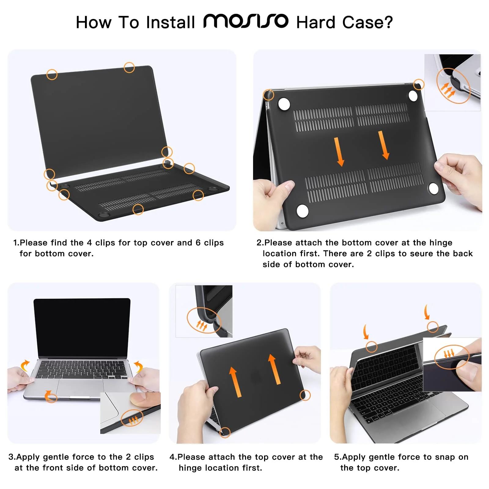 MOSISO Compatible with MacBook Air 13.6 inch Case 2022 2023 2024 Release M3 A3113 M2 A2681 with Touch ID, Plastic Hard Shell Case&Keyboard Cover&Screen Protector&Type C Adapter 2 Pack, Antique Green - Image 3