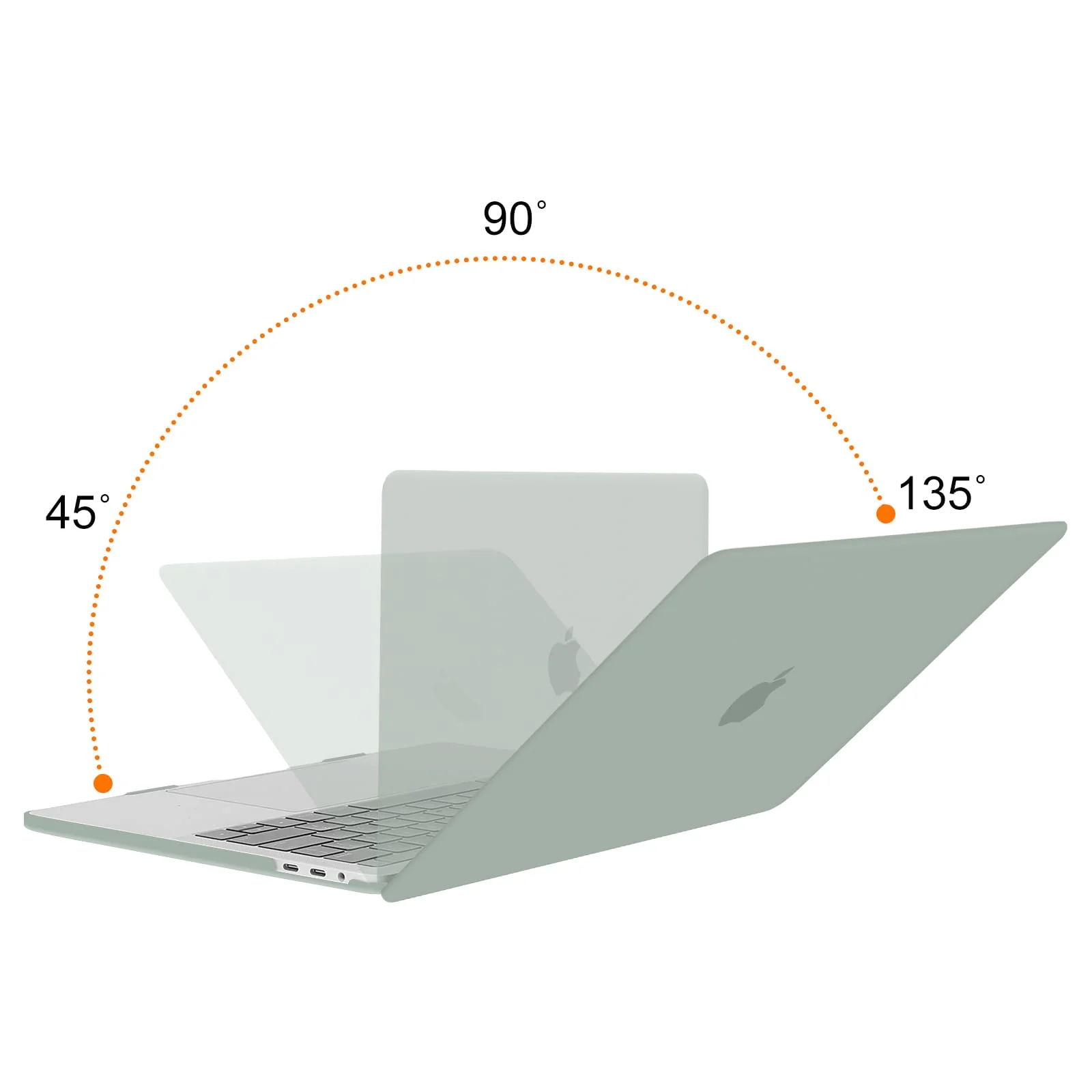 MOSISO Compatible with MacBook Pro 13 inch Case M2 2024, 2023, 2022-2016 A2338 M1 A2251 A2289 A2159 A1989 A1708 A1706, Plastic Hard Shell&Keyboard Cover&Screen Protector&Storage Bag, Antique Green - Image 4