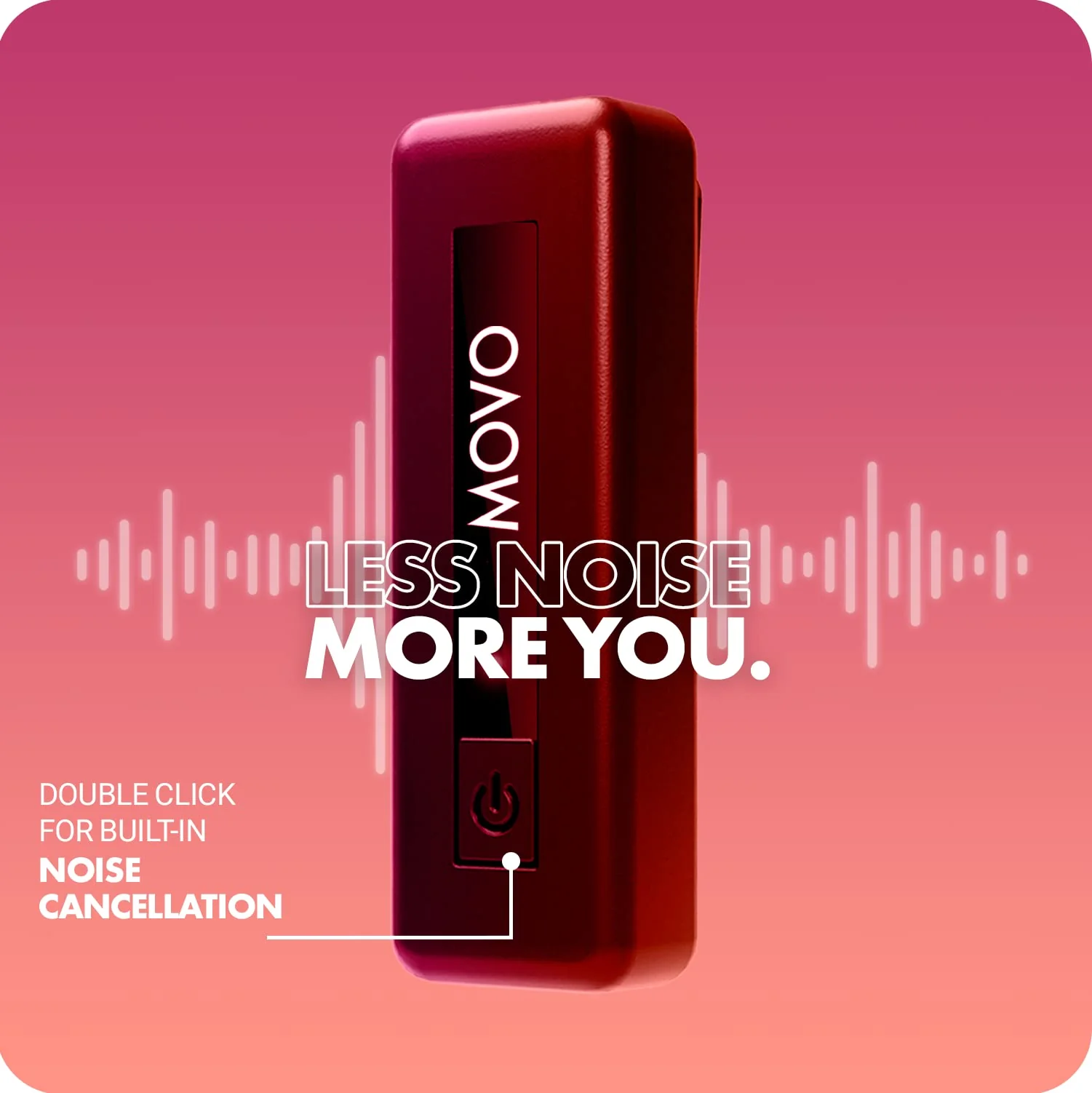 Movo Mini-Duo Wireless Microphones for Cameras, Wireless Camera Mini Mic - 3.5mm Lapel Microhone for Sony, Canon, and Nikon DSLR - 2.4Ghz Transmitter 2 Transmitters - Image 4
