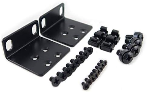 Multi-Vendor Rack Mount Kit Compatible with Many 17.3 inch Wide Buffalo Tech, Cisco, Dell, D-Link, Linksys, NETGEAR, and TRENDnet Products
