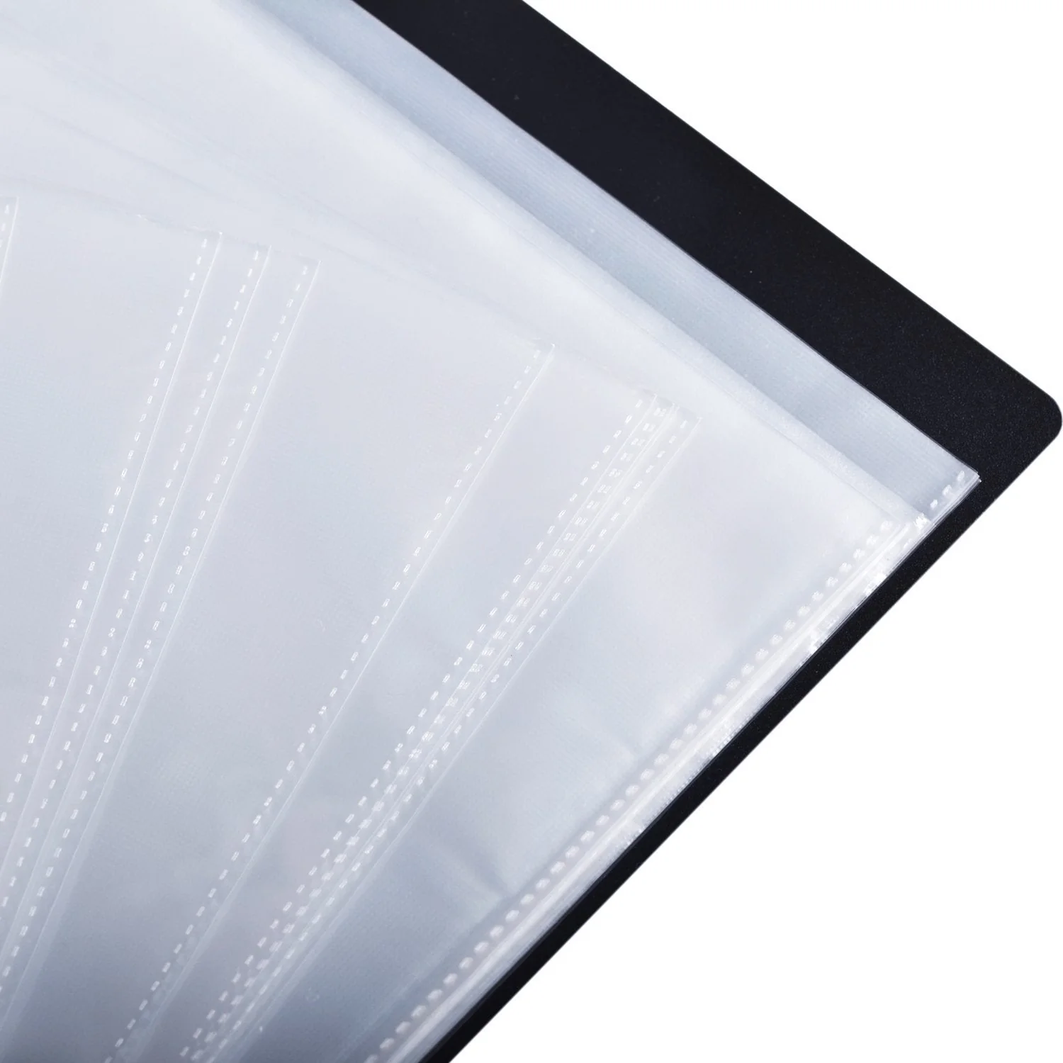 Music Sheet File Paper Storage Folder Documents Holder Blank Sheet Files Plastic A4 Size 40 Pockets (Music Sheet Black) Music Sheet Black - Image 6
