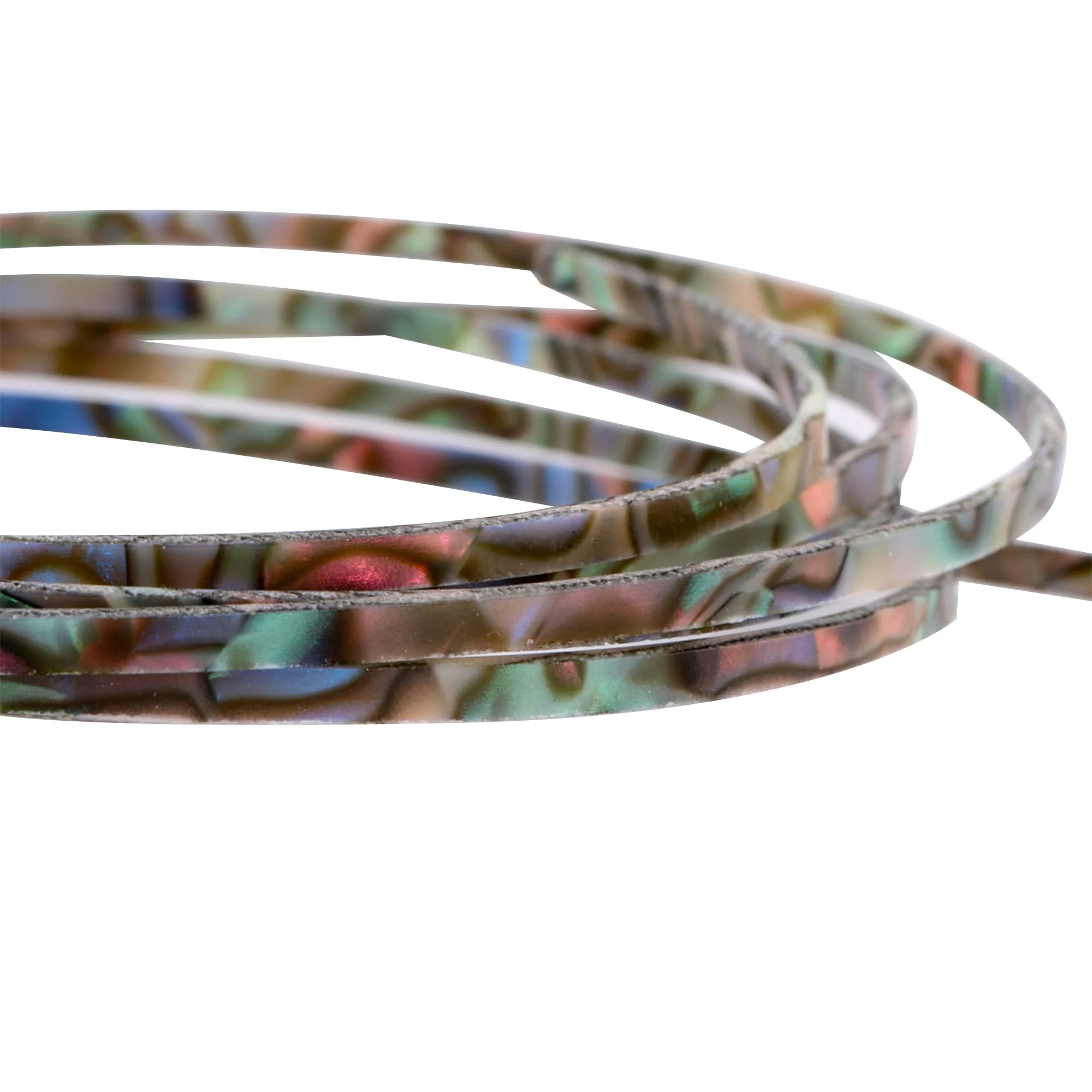 Musiclily 1650x3x1.5mm Plastic Binding Purfling Strip for Acoustic Classical Guitar, Abalone Shell - Image 4