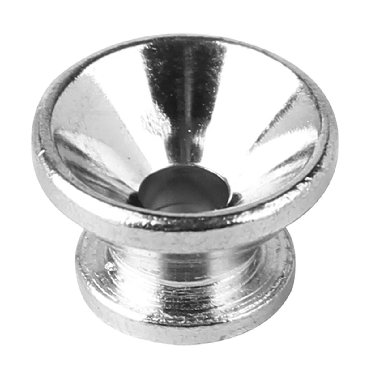 Musiclily Metal Guitar Strap Buttons End Pins for Acoustic Classical Electric Guitar Bass Ukulele,Chrome(Pack of 4) Chrome - Image 5