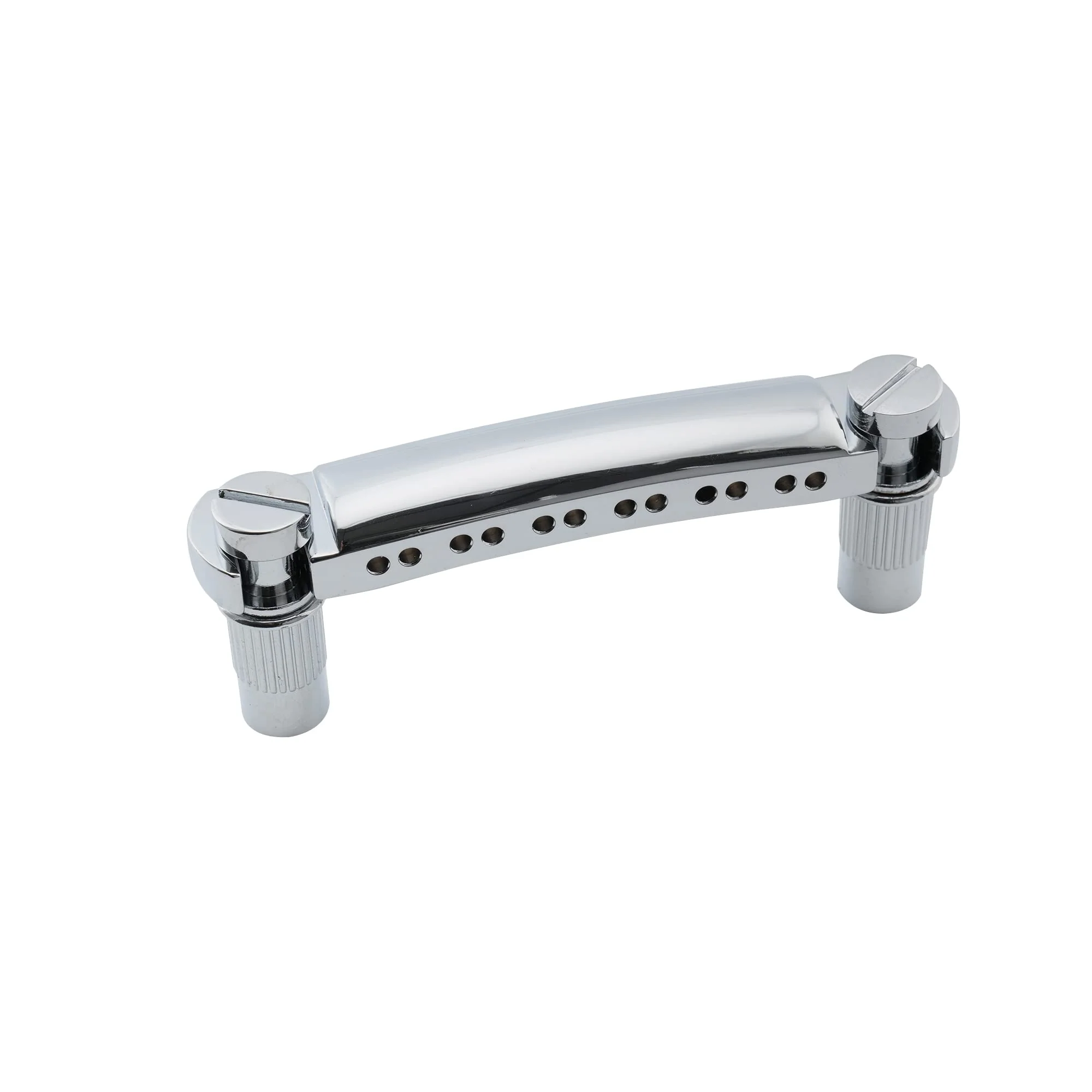 Musiclily Pro 52.5mm 12-string Tune-o-matic Stop Tailpiece for Epiphone Les Paul SG Style Electric Guitar, Chrome - Image 3