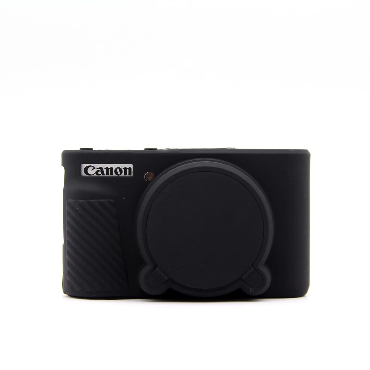 MUZIRI KINOKOO SX730 SX740 Camera Case, Soft Silicone Case for Canon PowerShot SX740/SX730 HS Camera - Anti-Scratch Slim Fit Lightweight Protective Case - Black - Image 9