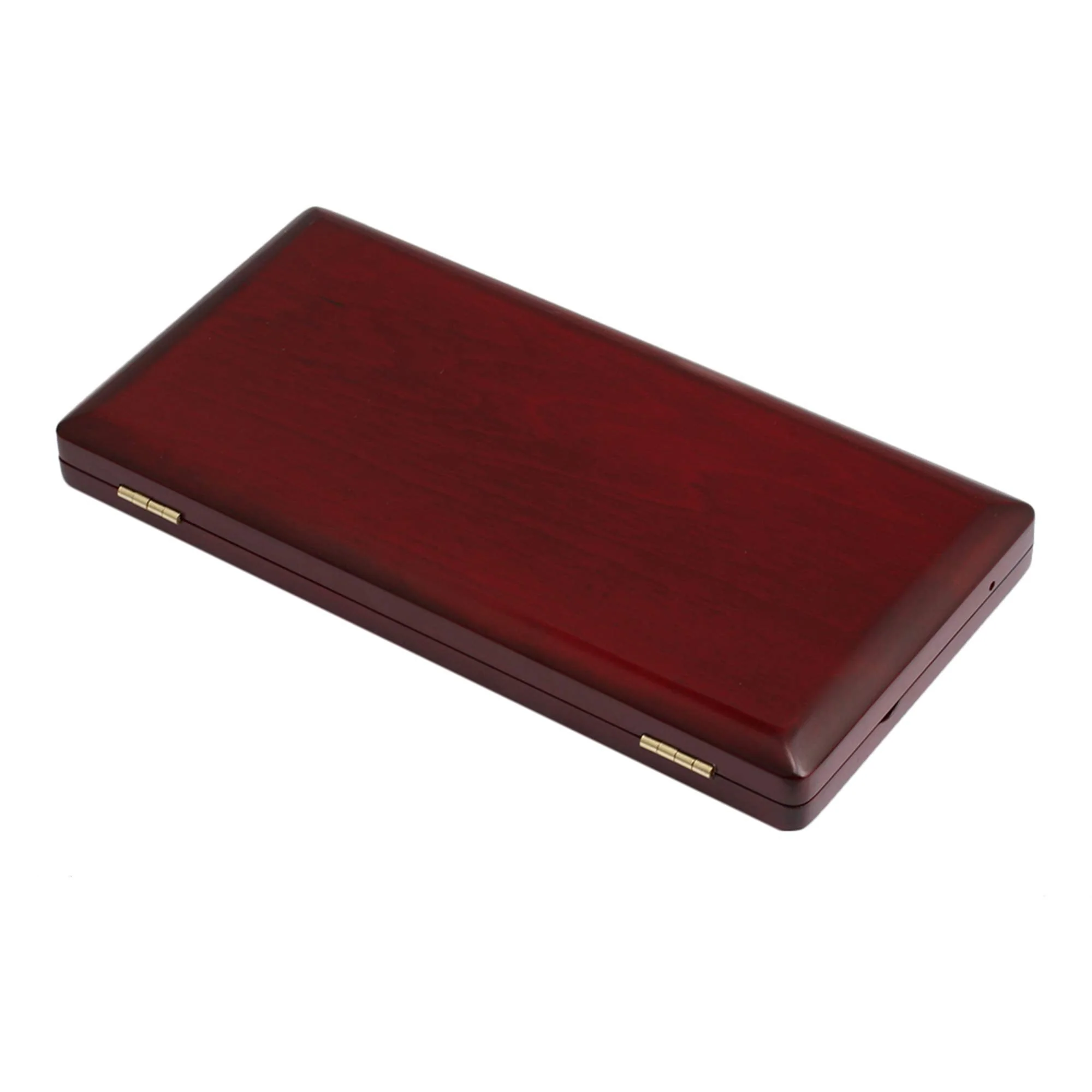 Mxfans Elegant Handmade Wooden Bassoon Reed Box for 9 Reeds Red Wood Color - Image 2