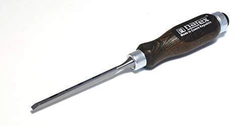 Narex Piercing Chisel - Flat with Dark Handle - 40mm