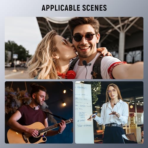 Neewer 2 Pack Lavalier Lapel Microphone Compatible with Rode Wireless GO II Wireless Pro DJI Wireless Mic, 3.5mm TRS Omnidirectional Condenser Wired Clip On Lav Mic for YouTube Live Stream, CM5 - Image 7