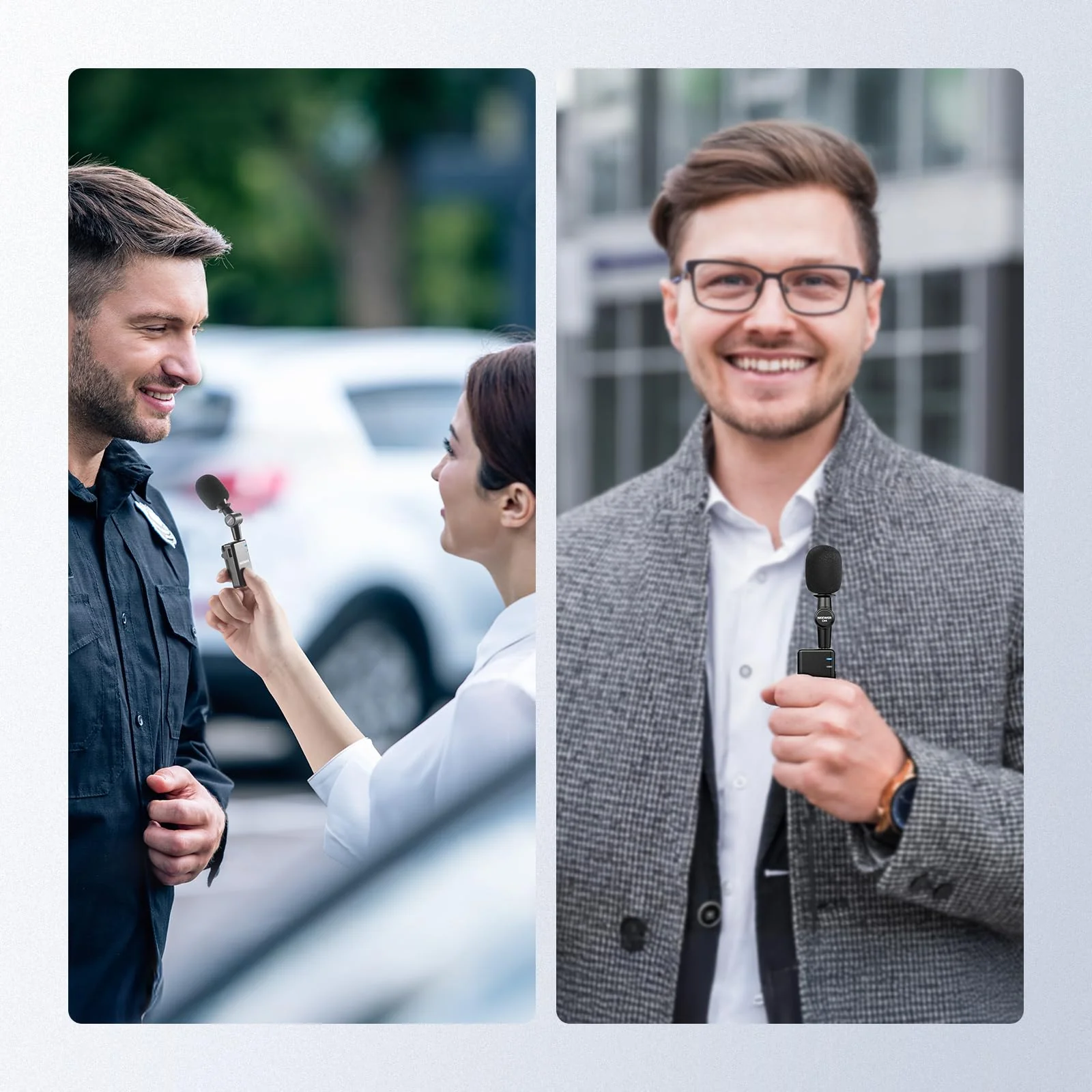 NEEWER 3.5mm TRS Omnidirectional Mini Microphone for DSLR Camera Recorder Vlog Podcast Interview, Compatible with Rode Wireless GO II DJI Mic CM28 CM31 Transmitter, CM4 CM4 Mic - Image 2