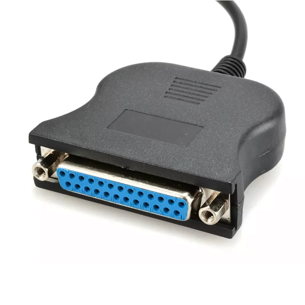 NEORTX USB to DB25 Printer Cable, USB A Male to 25 Pin DB25 Female IEEE 1284 Parallel Printer Converter Cable - Image 2