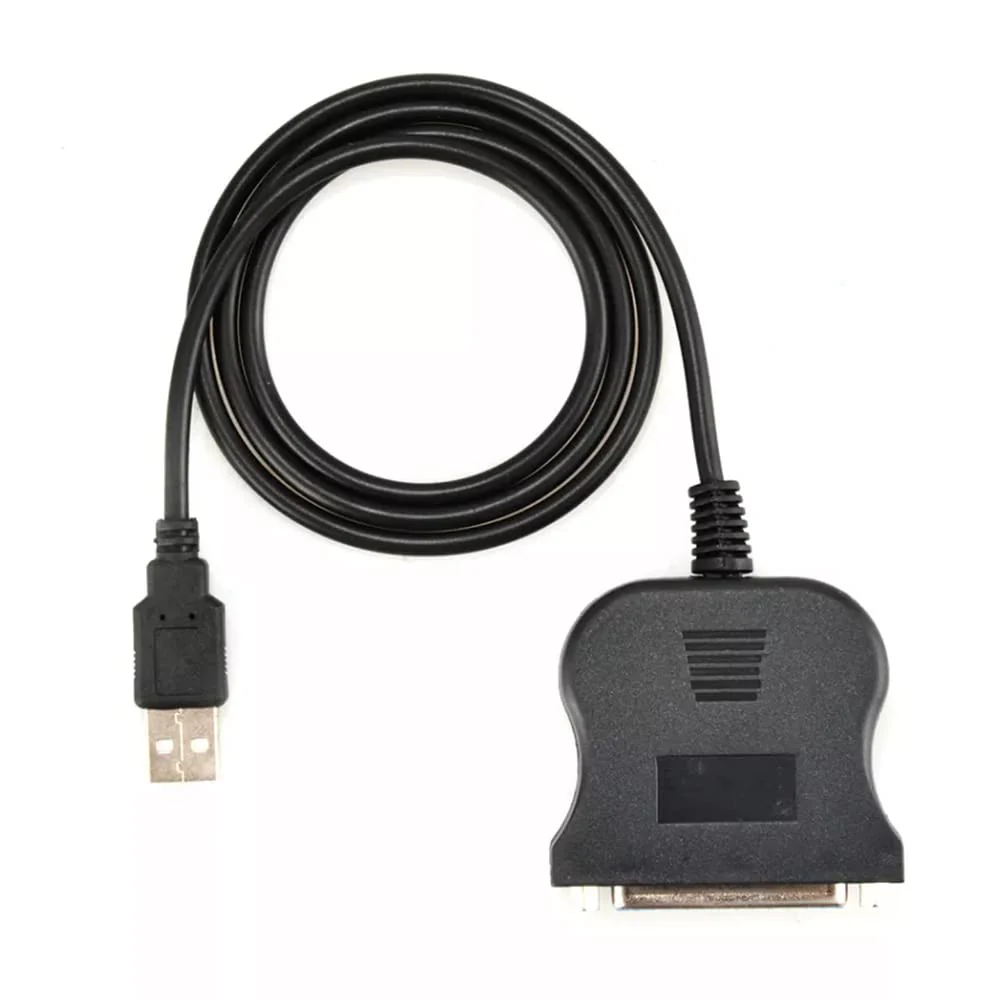 NEORTX USB to DB25 Printer Cable, USB A Male to 25 Pin DB25 Female IEEE 1284 Parallel Printer Converter Cable - Image 4