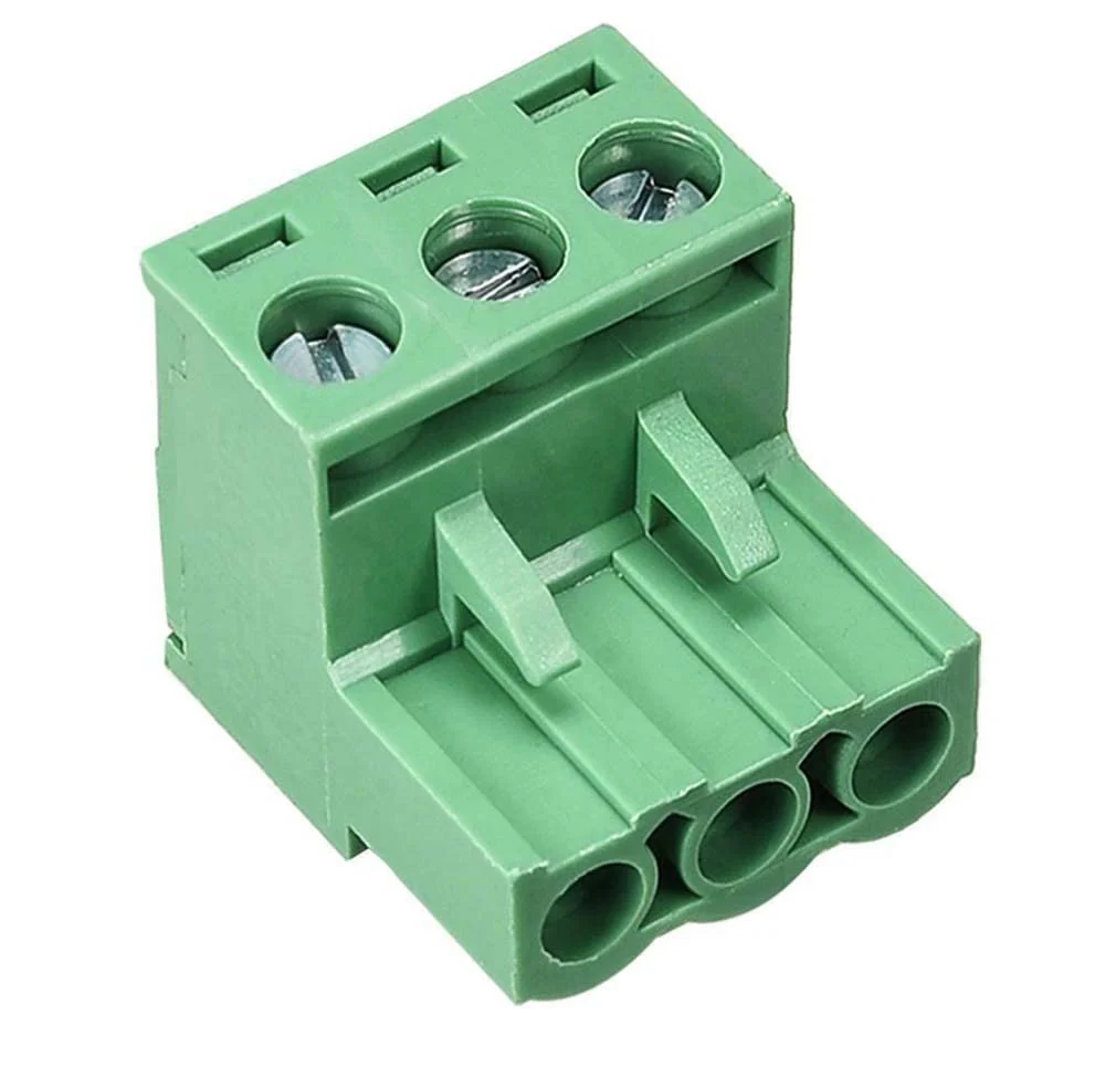 New 5Pcs 3-Pin Pluggable Quick Connector - Terminal Block - Phoenix Power Plug for AUDIOCONTROL Epicenter Line Driver Matrix 3XS 2XS 6XS EQS DQL-8 Clarion EQ Equalizer EQS744 EQS746 EQS560