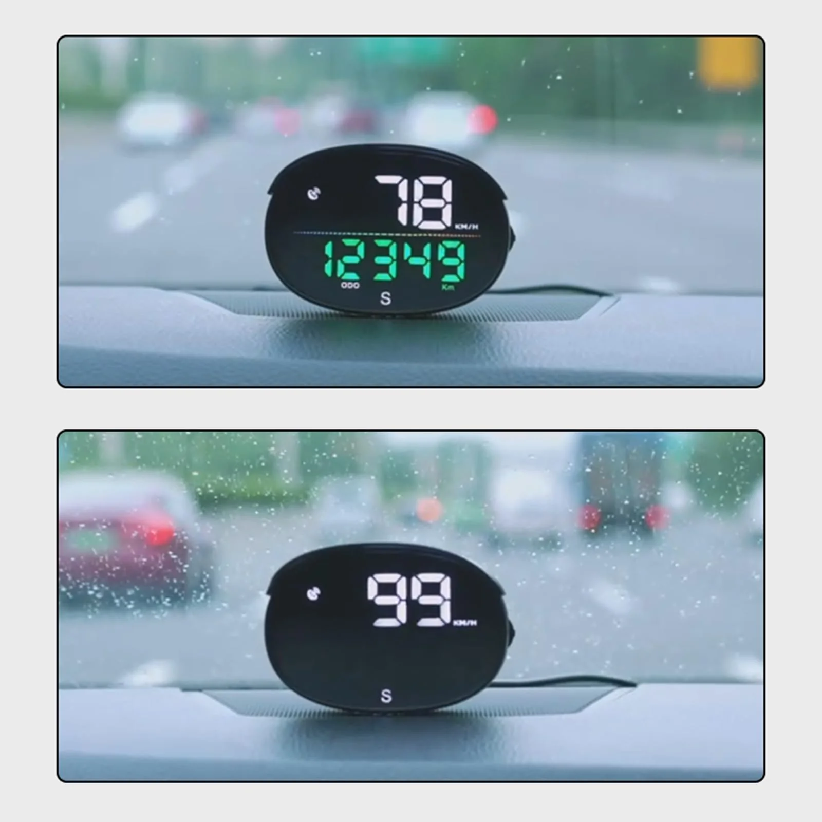 New gps speedometer, hud for car display speed, Heads Up Display mph, Car Digital Speedometer, Multi-function speed display for All cars - Image 7