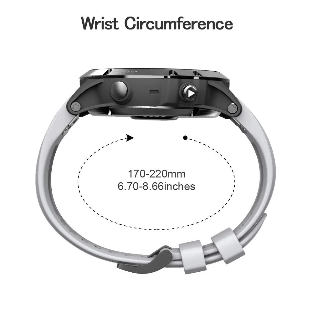 NotoCity Compatible Fenix 5X Plus Bands Fenix 7X Sport Silicone Replacement Watch Strap for Garmin Fenix 8 51mm/Fenix 5X/Fenix 5X Plus/Fenix 6X/Fenix 6X Pro/Fenix 3/HR/Descent MK1/D2 Delta PX/D2 Charlie(Grey) 1 Pack Grey - Image 7