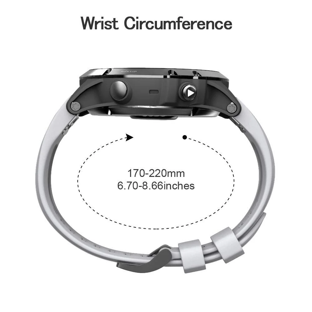 NotoCity Compatible Garmin Fenix 5X Plus Bands Sport Silicone Replacement Watch Strap for Garmin Fenix 5X/Fenix 5X Plus/Fenix 3/Fenix 3 HR (Black/Orange/red/Grey) 4 Pack Black/orange/red/grey - Image 7