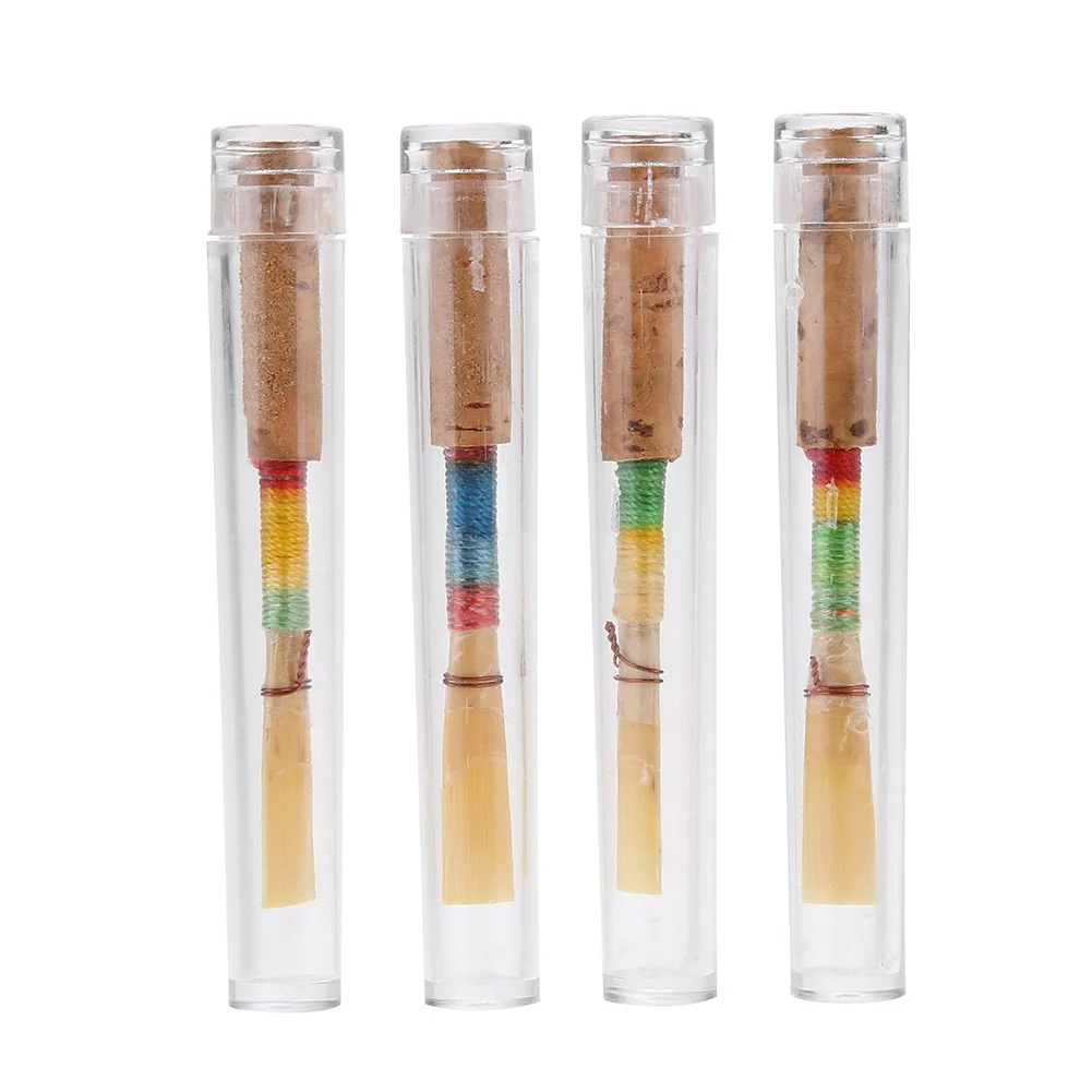 Oboe Reeds,4Pcs High Sound Quality Medium Soft Oboe Reeds Wind Instrument Replacement Parts for Beginners/Students