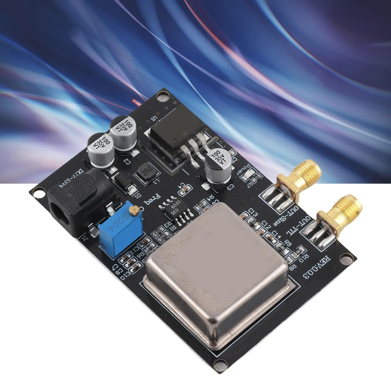 Ocxo 10MHz Frequency Standard Ocxo 10MHz Ocxo Reference with Board Reference Module Crystal Oscillator Constant Temperature Module - Image 2