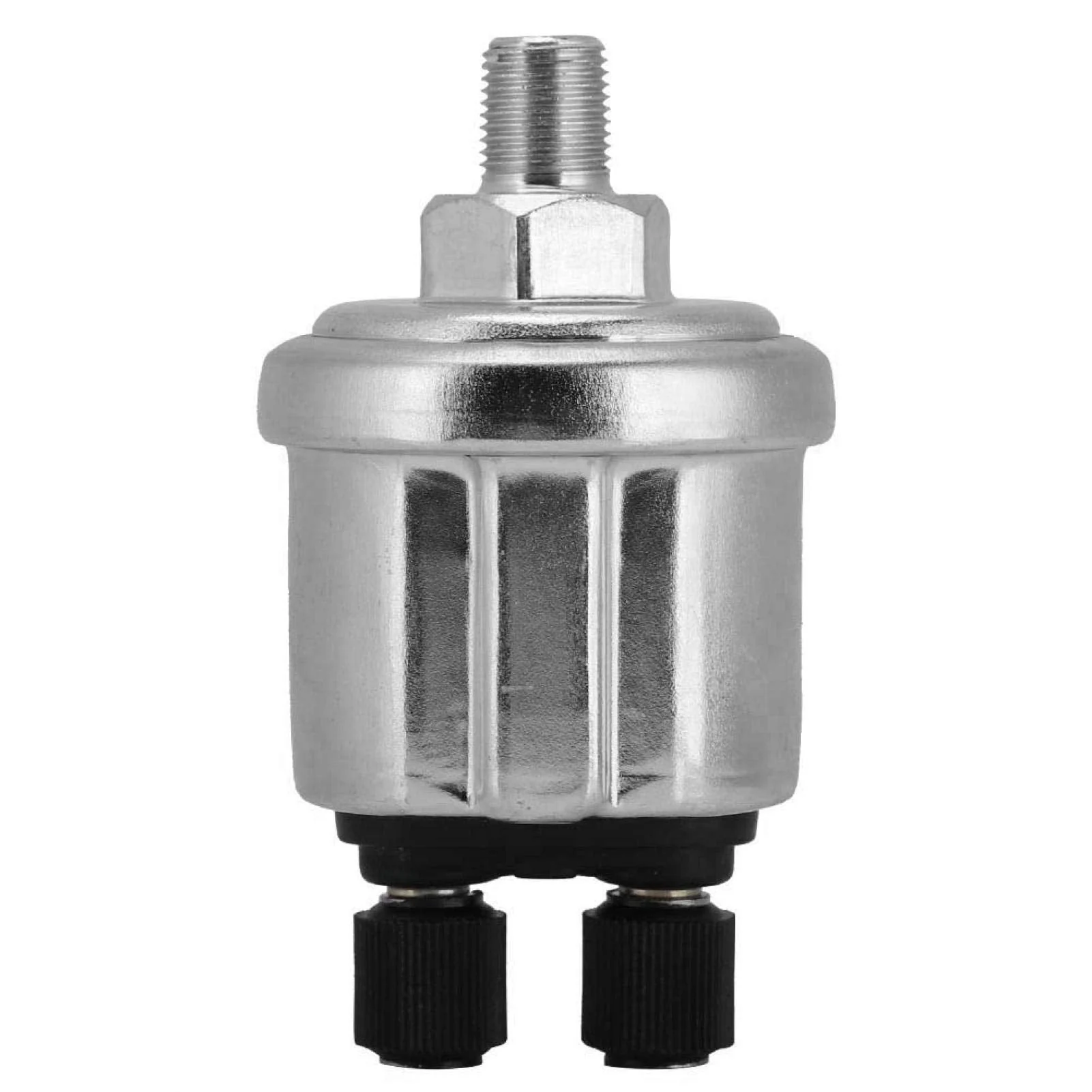 Oil Pressure Sensor 10-184 Ohm, Oil Pressure Sensor M10X1, Pressure Sensor Universal Oil Pressure Sensor Measuring Transmitter Made of Aluminium Alloy 0 to 10 Bar 1/8NPT for Diesel Generator