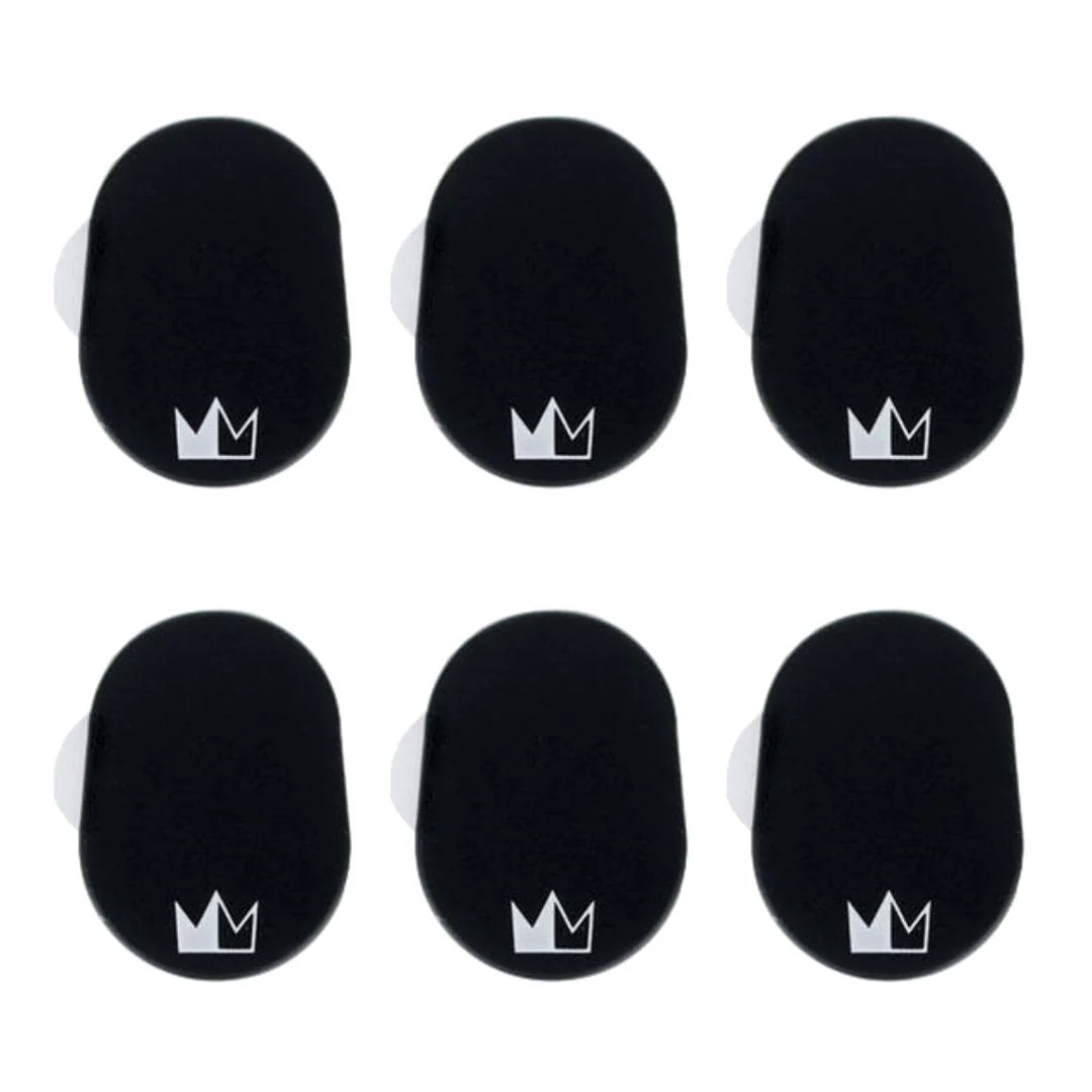OmniPatch - Premium Mouthpiece Patches - black plain thin
