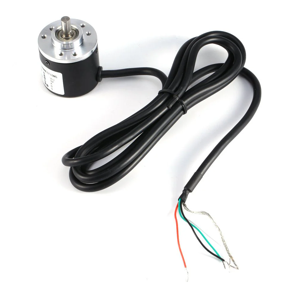 Optical Encoder AB Rotary Encoder, 2 Phase Waves, Incremental Encoder, Photoelectric Incremental Encoder, 6 mm, 600P/R. Incremental Encoder - Image 8