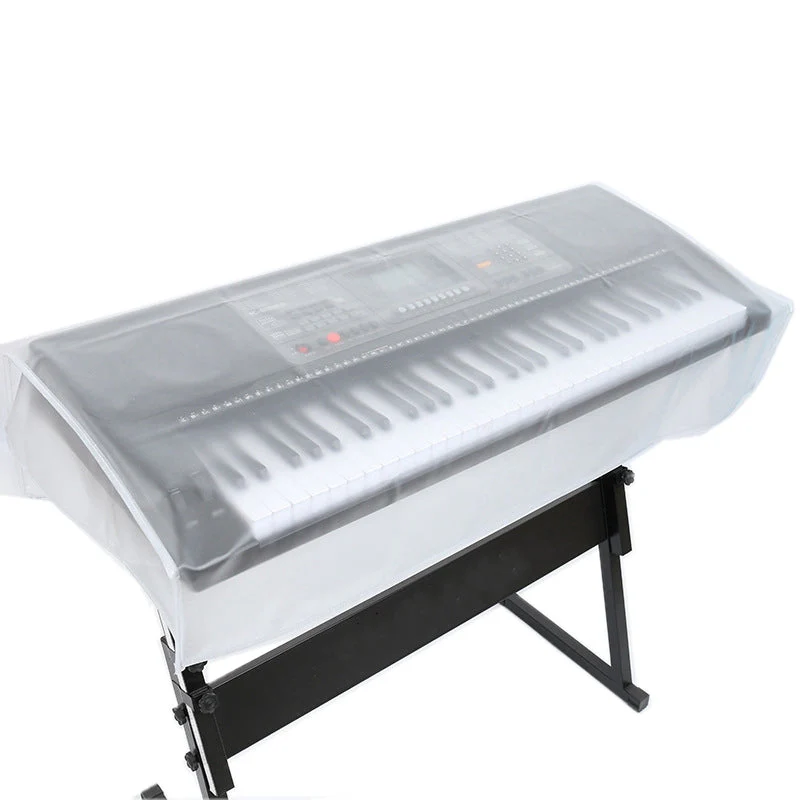 OriGlam Piano Keyboard Dust Cover, Transparent, Waterproof, Fits 61/76/88 Keys