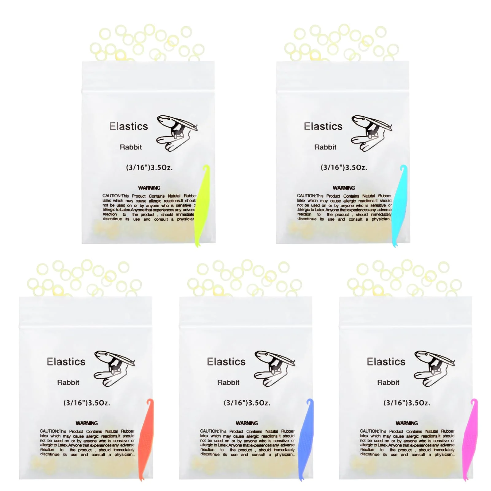 Orthodontic Rubber Bands 3/16