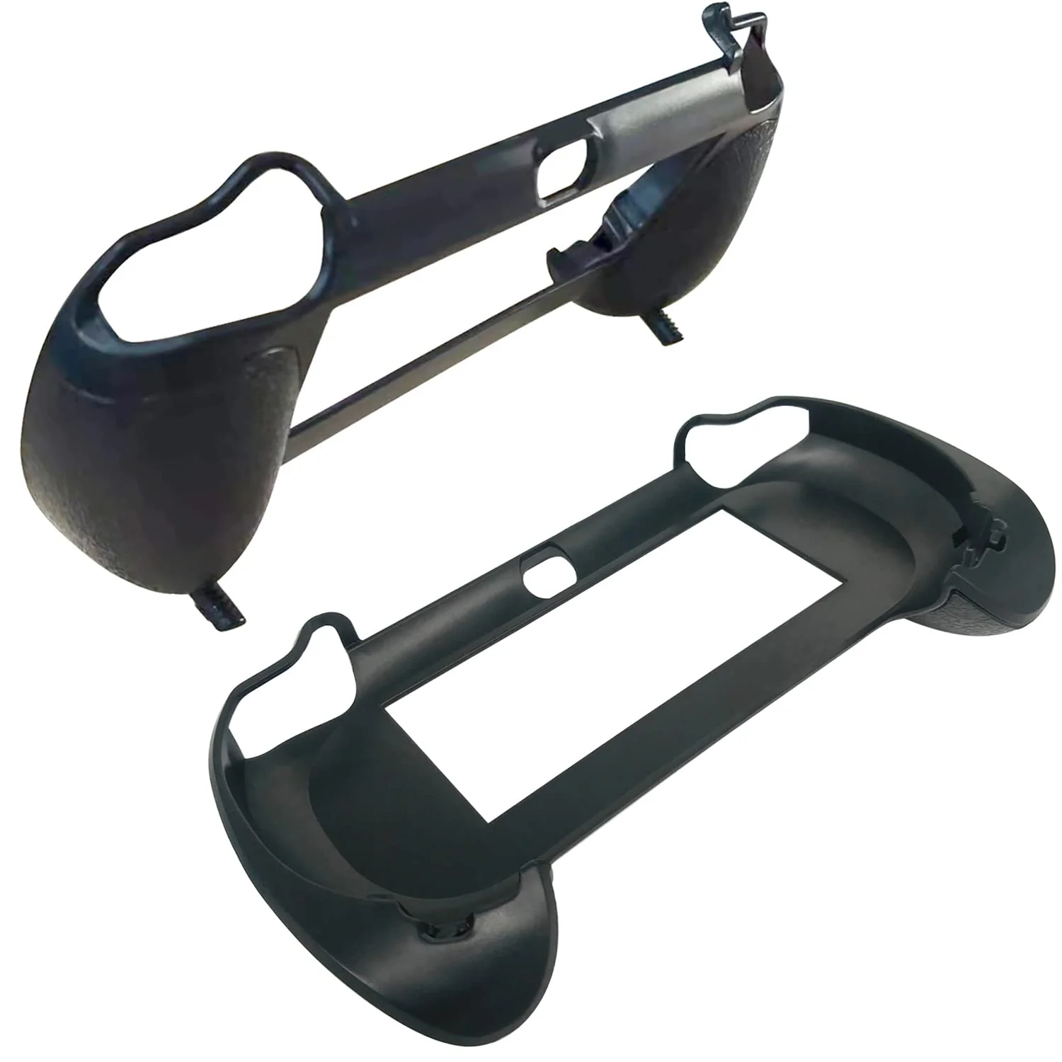 OSTENT Durable Joypad Plastic Flexible Bracket Holder Hand Handle Grip for Sony PS Vita 1000 Color Black - Image 4