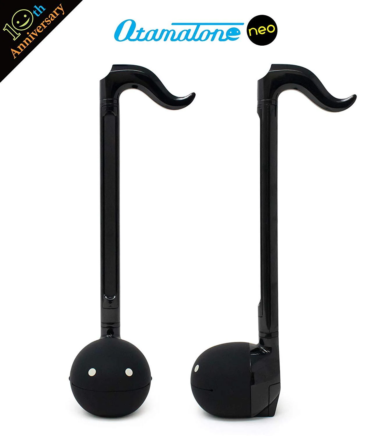 Otamatone "Neo 10th Anniversary Special Edition [Japanese Version] Black - Japanese Electronic Musical Instrument Synthesizer Neo Japanese Black - Image 2