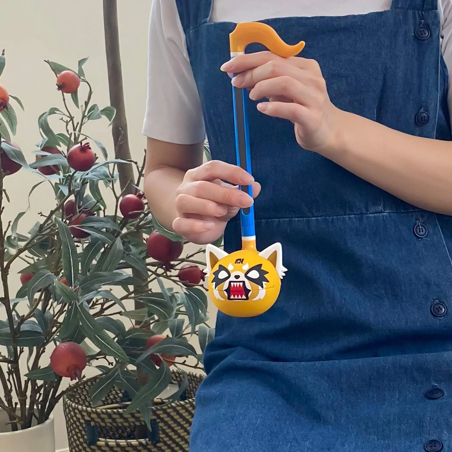 Otamatone Special Edition Sanrio (Aggretsuko - Rage) - Fun Electronic Musical Toy Synthesizer Instrument by Maywa Denki (Official Licensed) [Includes Song Sheet and English Instructions] Aggretsuko Rage - Image 6