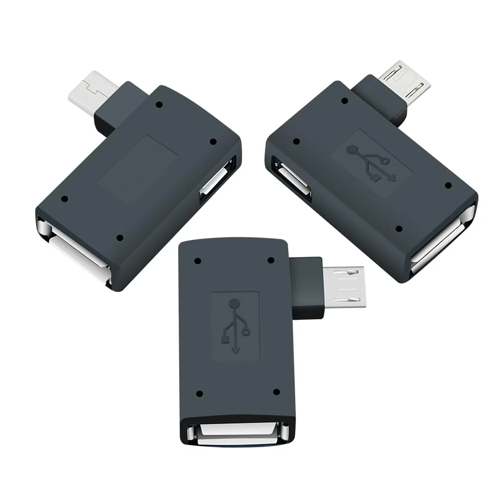 OTG Cable Adapter for fire Stick 4K Max,Added Memory to Your fire tv Stick,Compatible with Streaming Android Phone Tablet etc Device 3-Pack