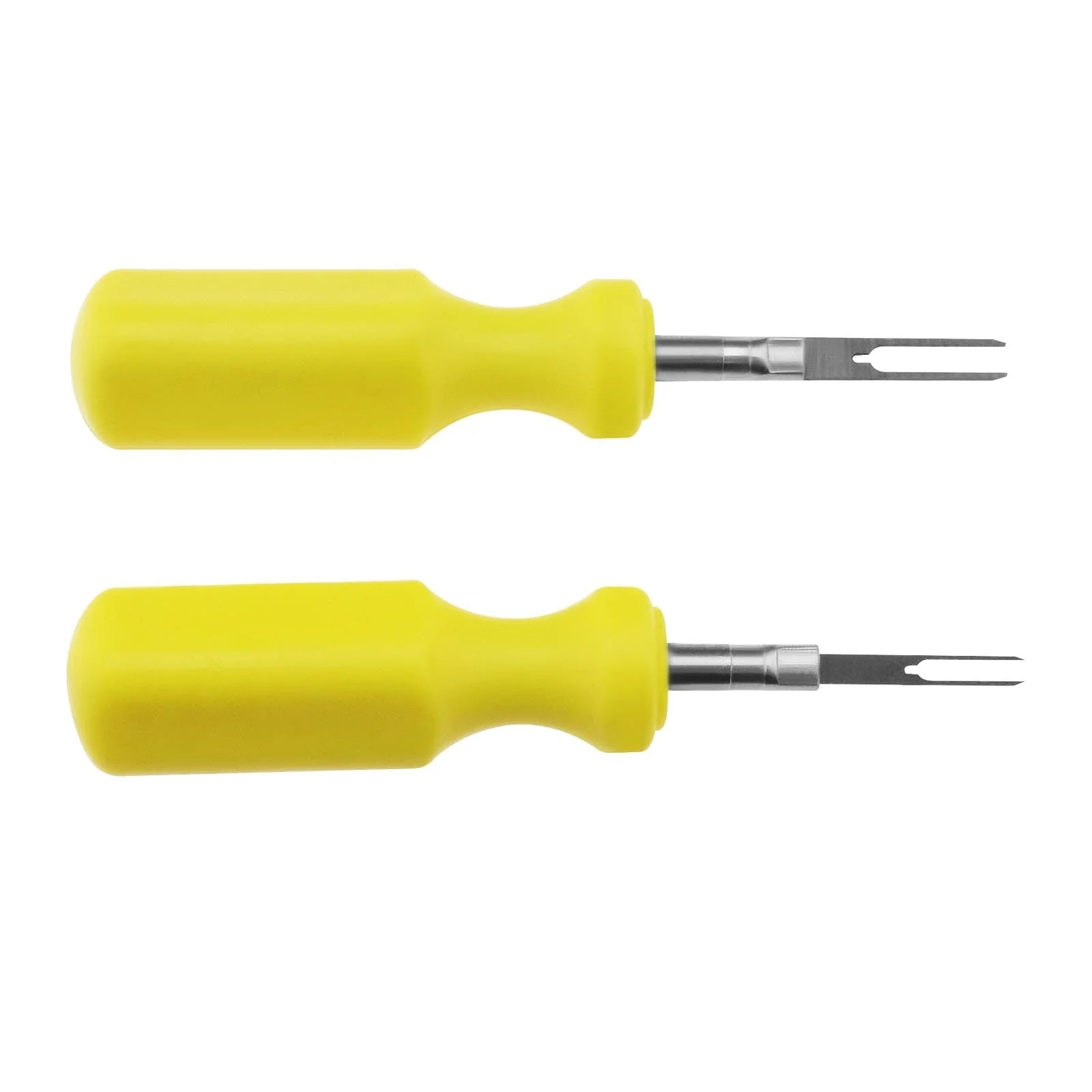 OTOTEC 2 Stück Auto Terminals Entfernen Werkzeug 2mm & 3mm Draht Stecker Pin Release Puller Edelstahl Pin Extractor Demontage Werkzeug für Mechanische Reparatur Werkzeug
