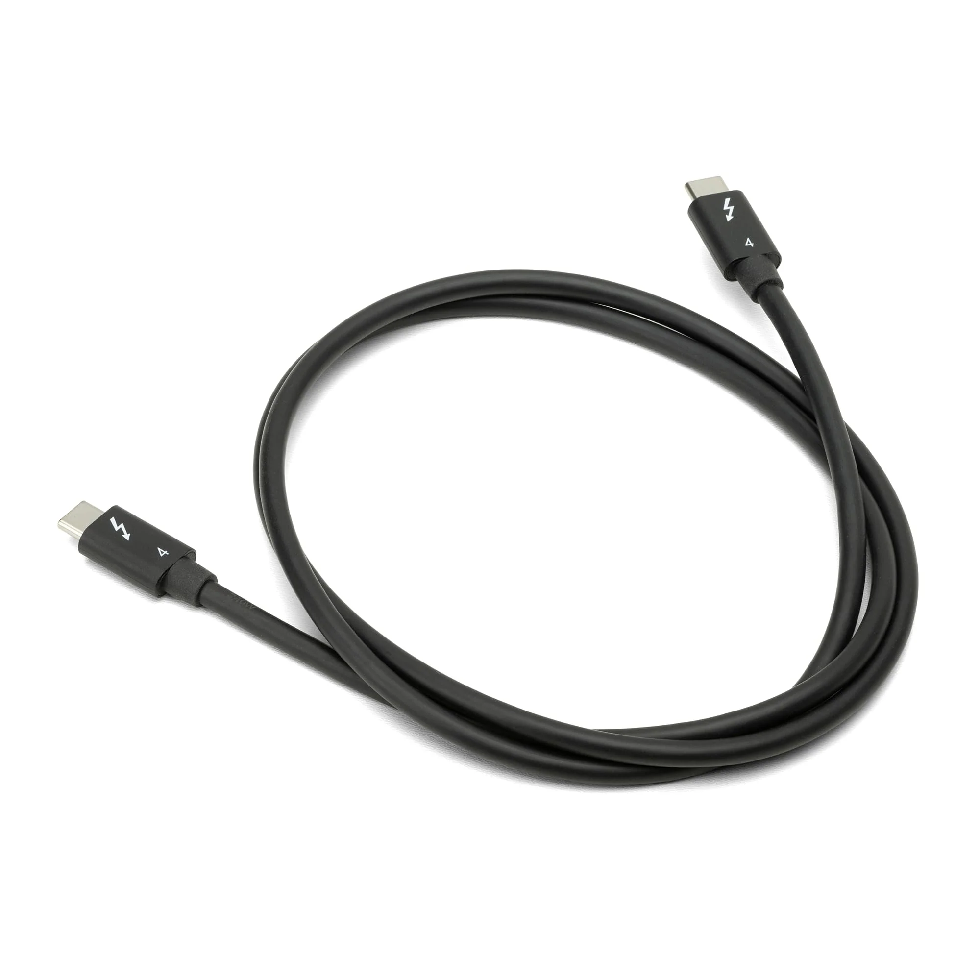 OWC Thunderbolt 4 Cable, Thunderbolt certified, 1.0 meter (3.28 ft.), 40 Gb/s data transfer, 240W power charging, Compatible with Thunderbolt 4, Thunderbolt 3, USB-C, and USB4 devices, black 1.0M - Image 2