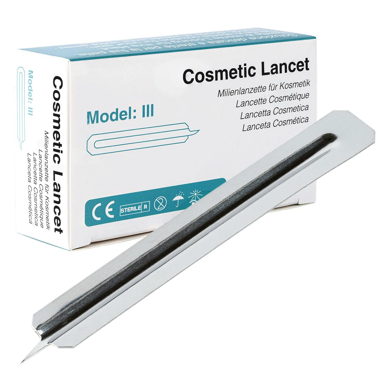 Pack of 100 Milien Lancets I Pimple Remover I Milia Remover Painless I Sterile Lancets Cosmetics I Blackhead Remover I Lancets Pimple I Individually Sterile Packed (100)