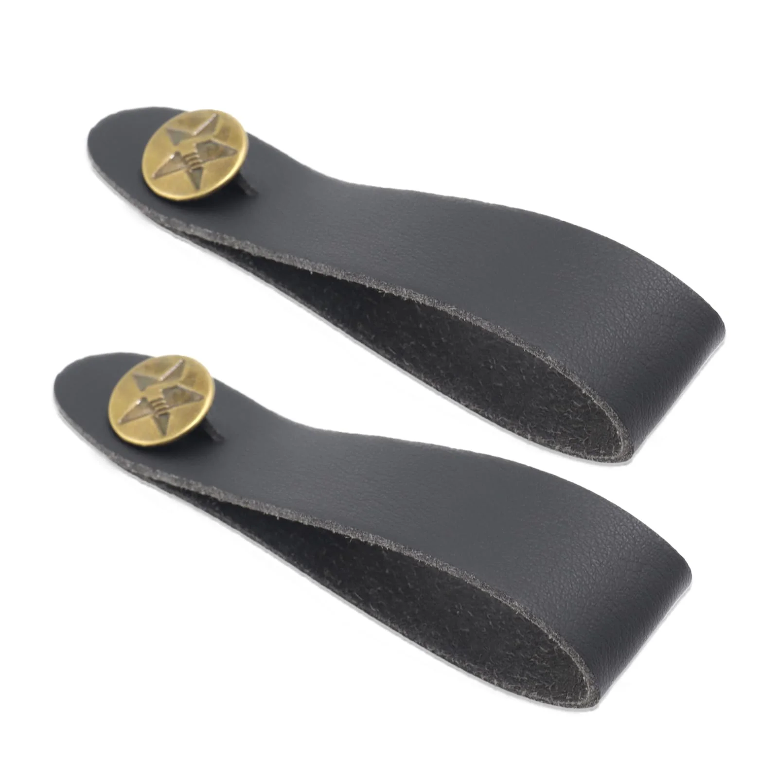 Pack of 2 Guitar Headstock Strap Tie, Leather Guitar Neck Strap Button, Guitar Strap Lock for Acoustic, Electric, Bass Guitars, Ukulele Straps 2pcs - Image 4